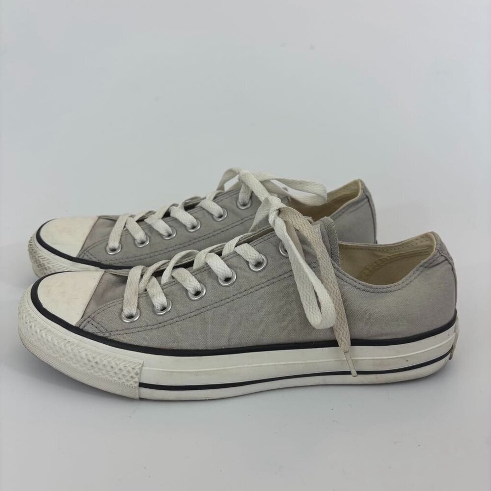 Converse All Star Women's Size 8 Men's Size 6 Low Top Light Grey Sneakers - Picture 3 of 9